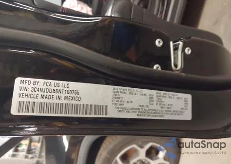 2022 Jeep Compass Trailhawk 4X4 z USA, uszkodzony, nr VIN 3C4NJDDB6NT100765